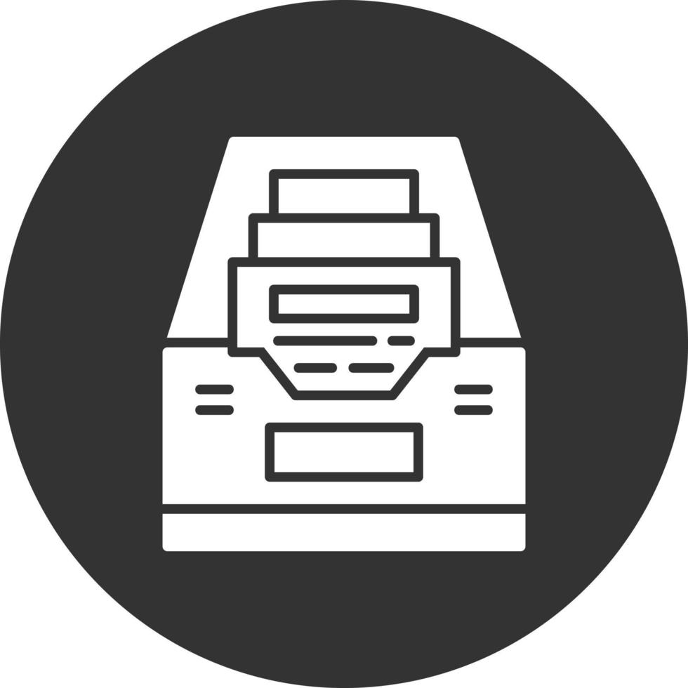 Files Box Creative Icon Design vector