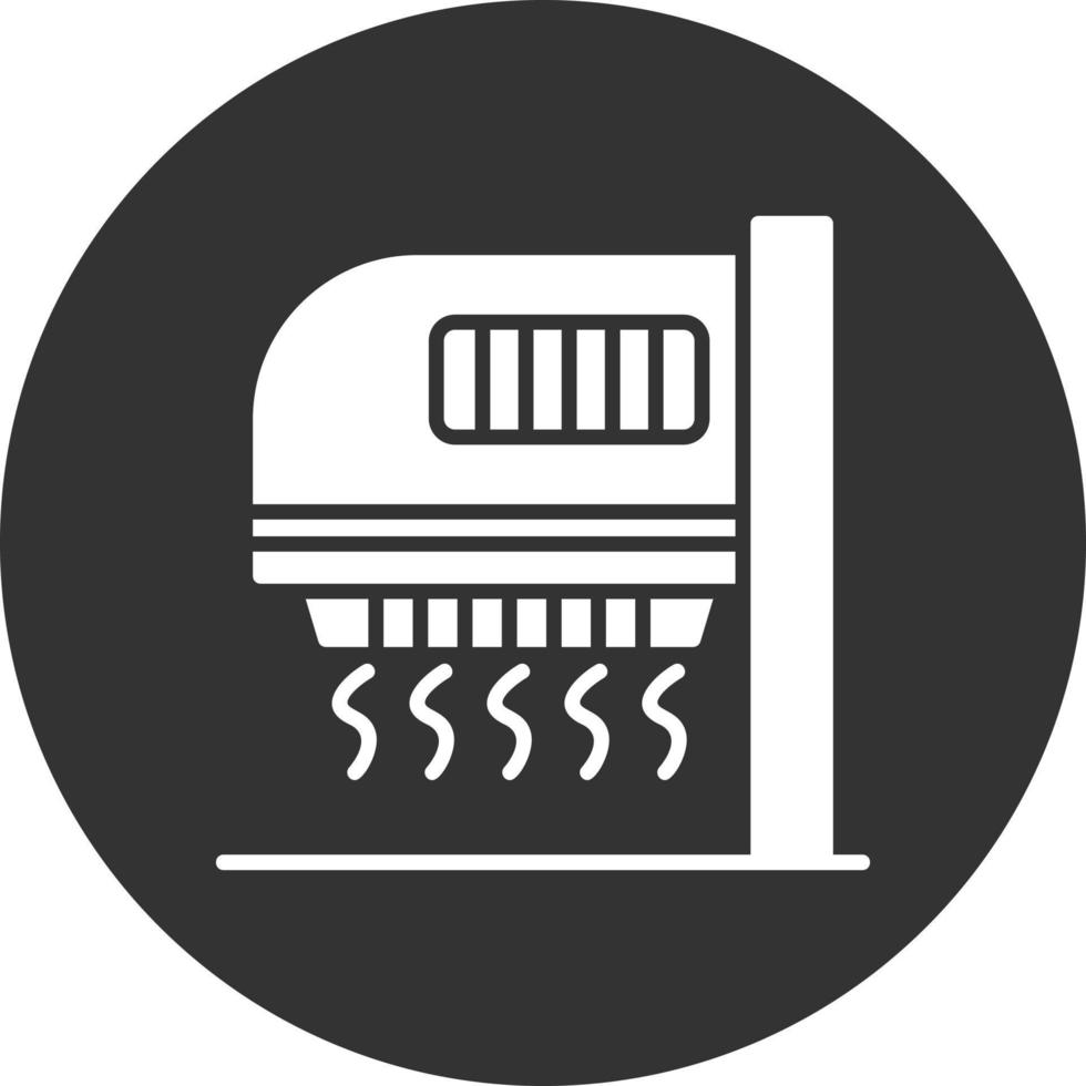 Hand Dryer Creative Icon Design vector