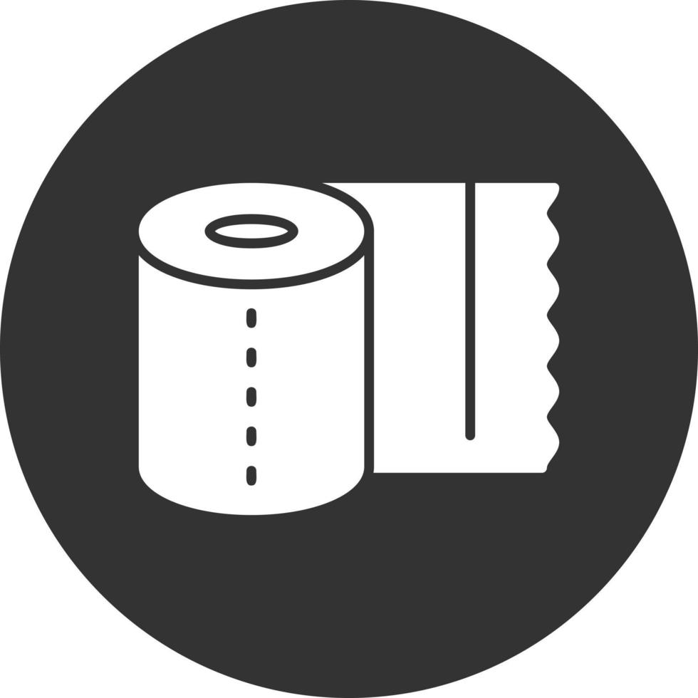 Tissue Roll Creative Icon Design vector