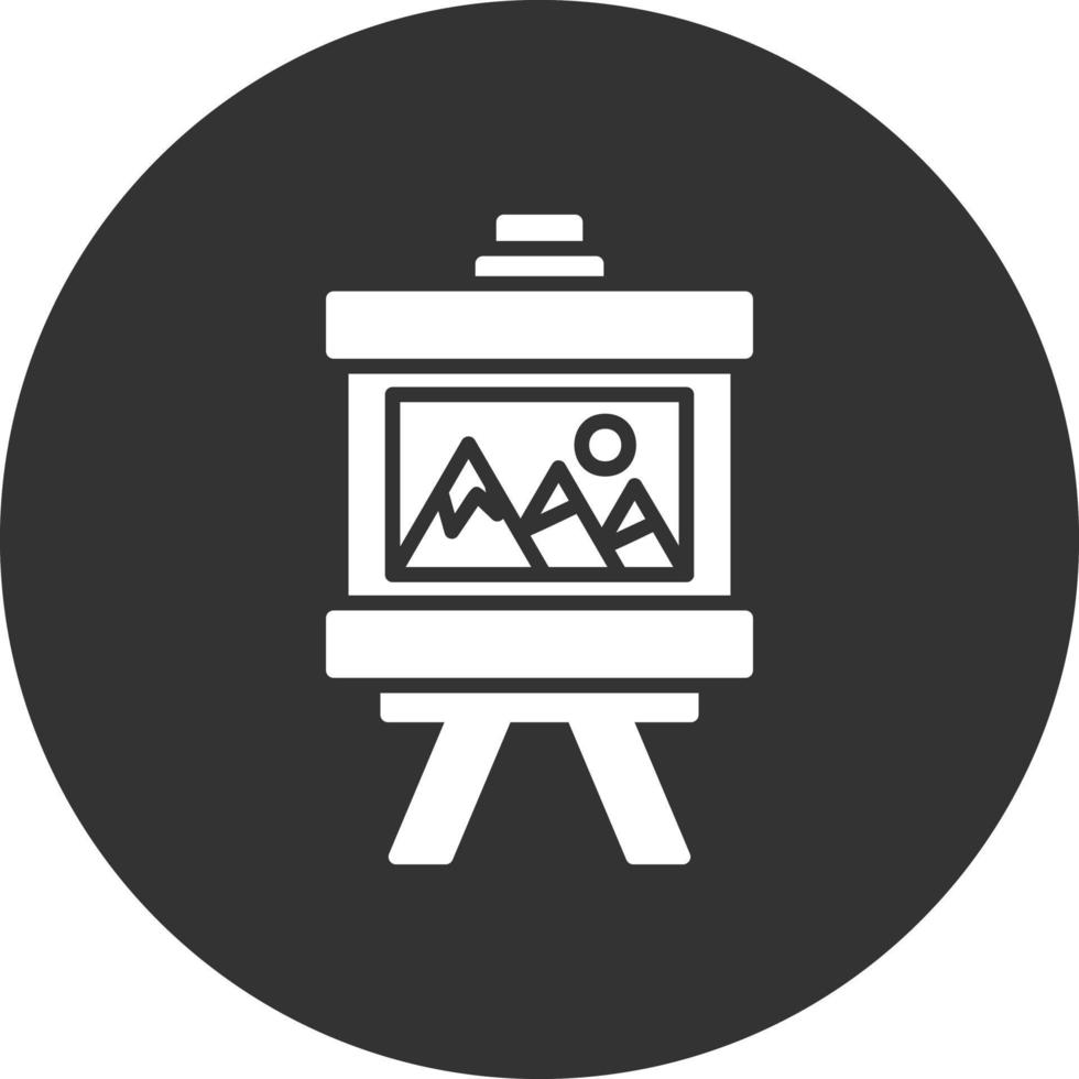 Canvas Creative Icon Design vector