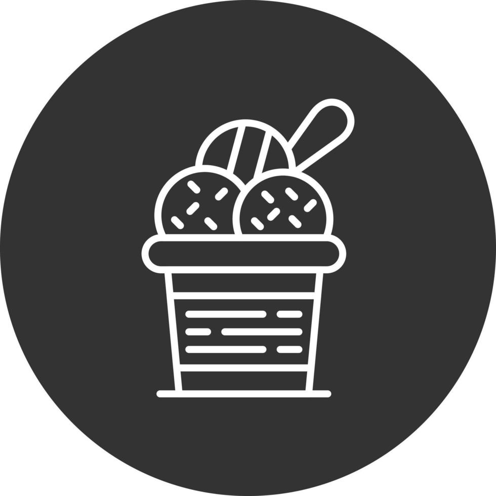 diseño de icono creativo de helado vector