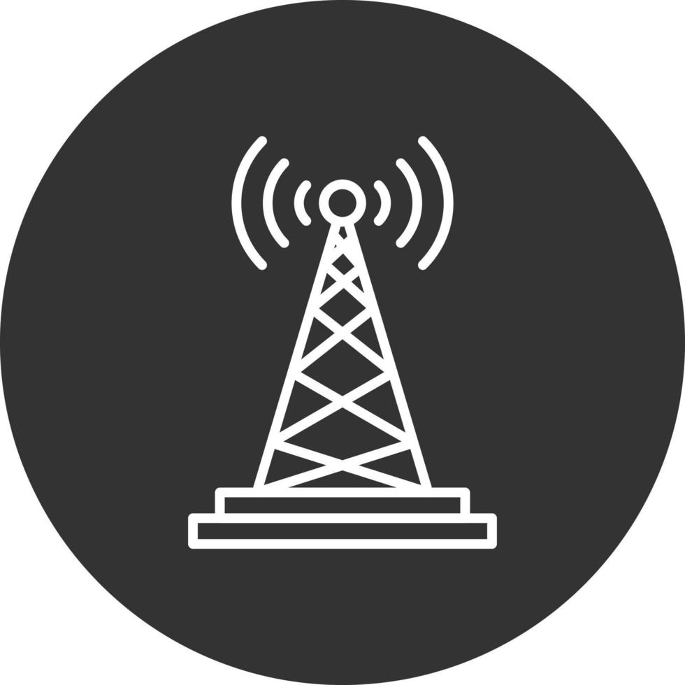 Antenna Creative Icon Design vector