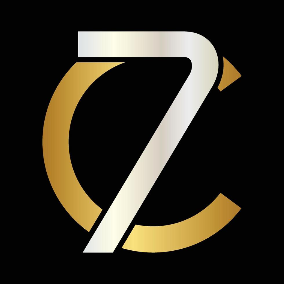 vector de diseño de icono de logotipo de letra 7c. ilustración ...