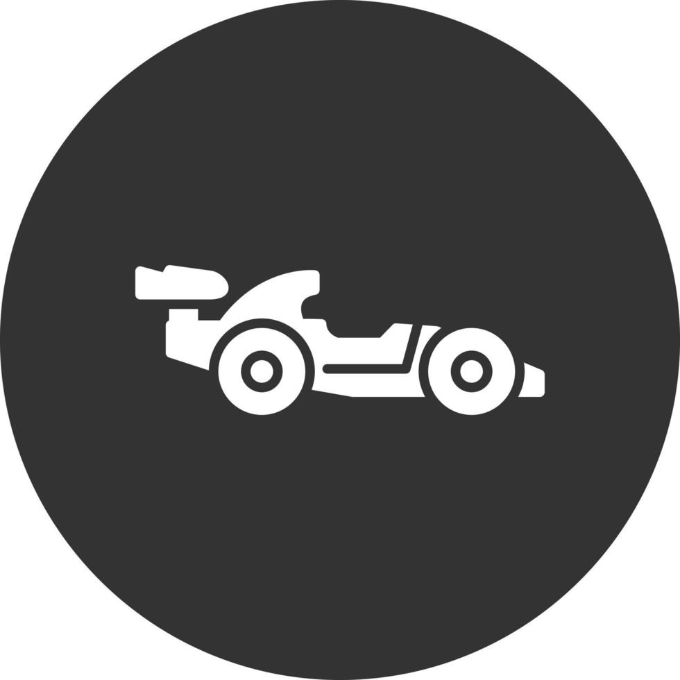 diseño de icono creativo f1 vector