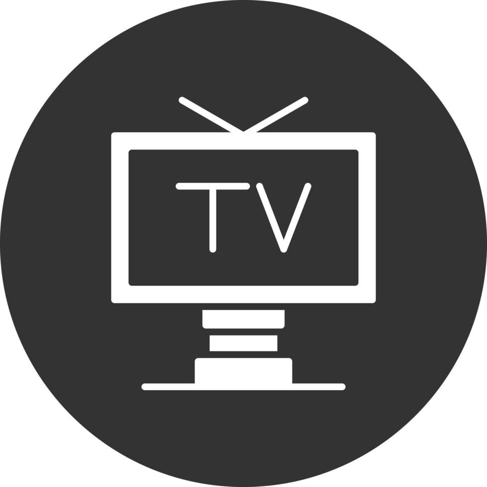 diseño de icono creativo de tv vector