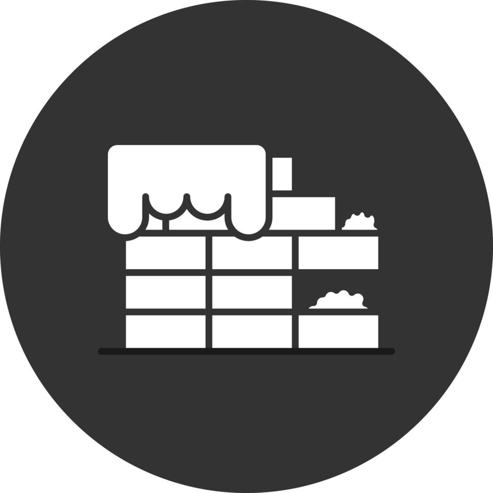 Brick Wall Creative Icon Design vector