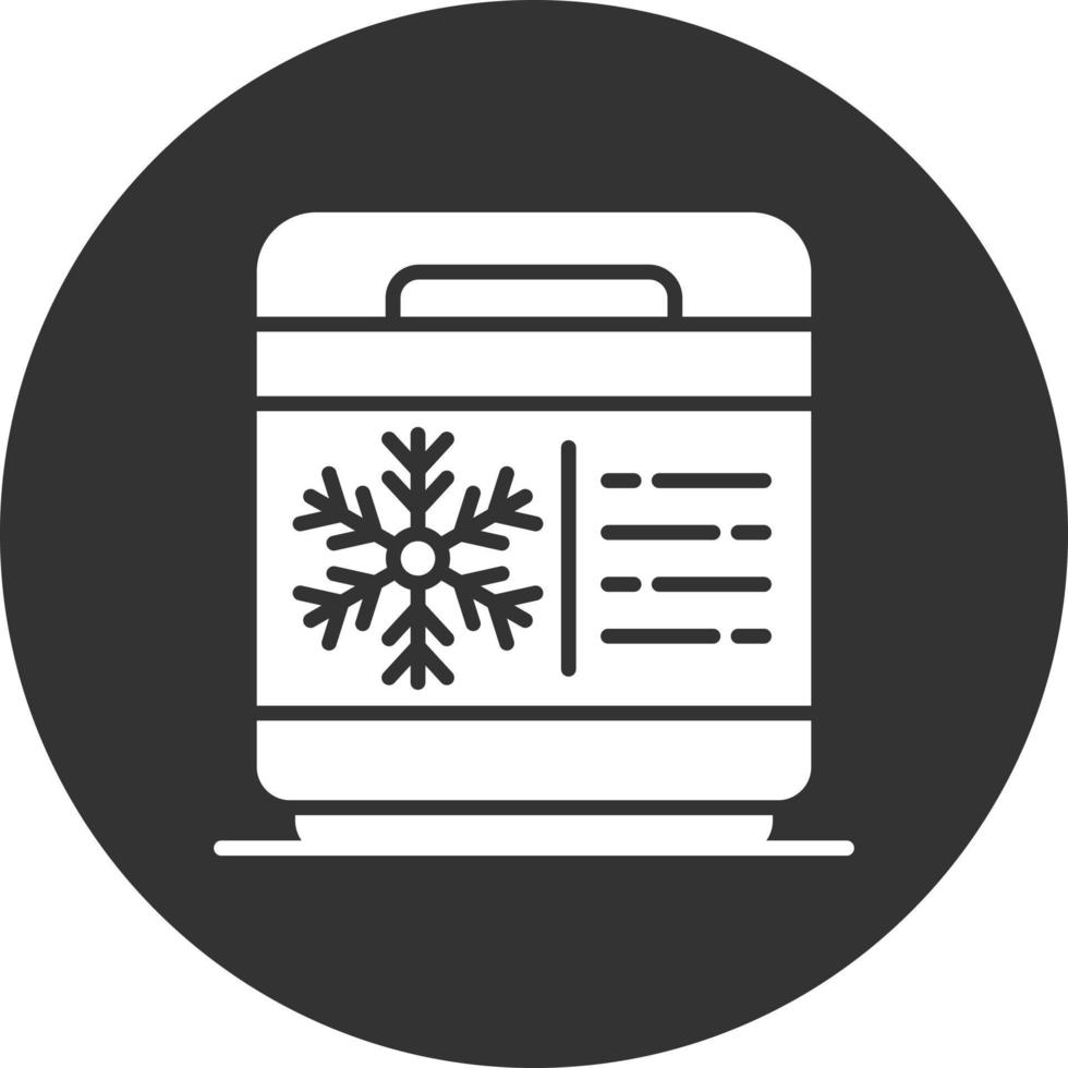 Freezer Creative Icon Design vector