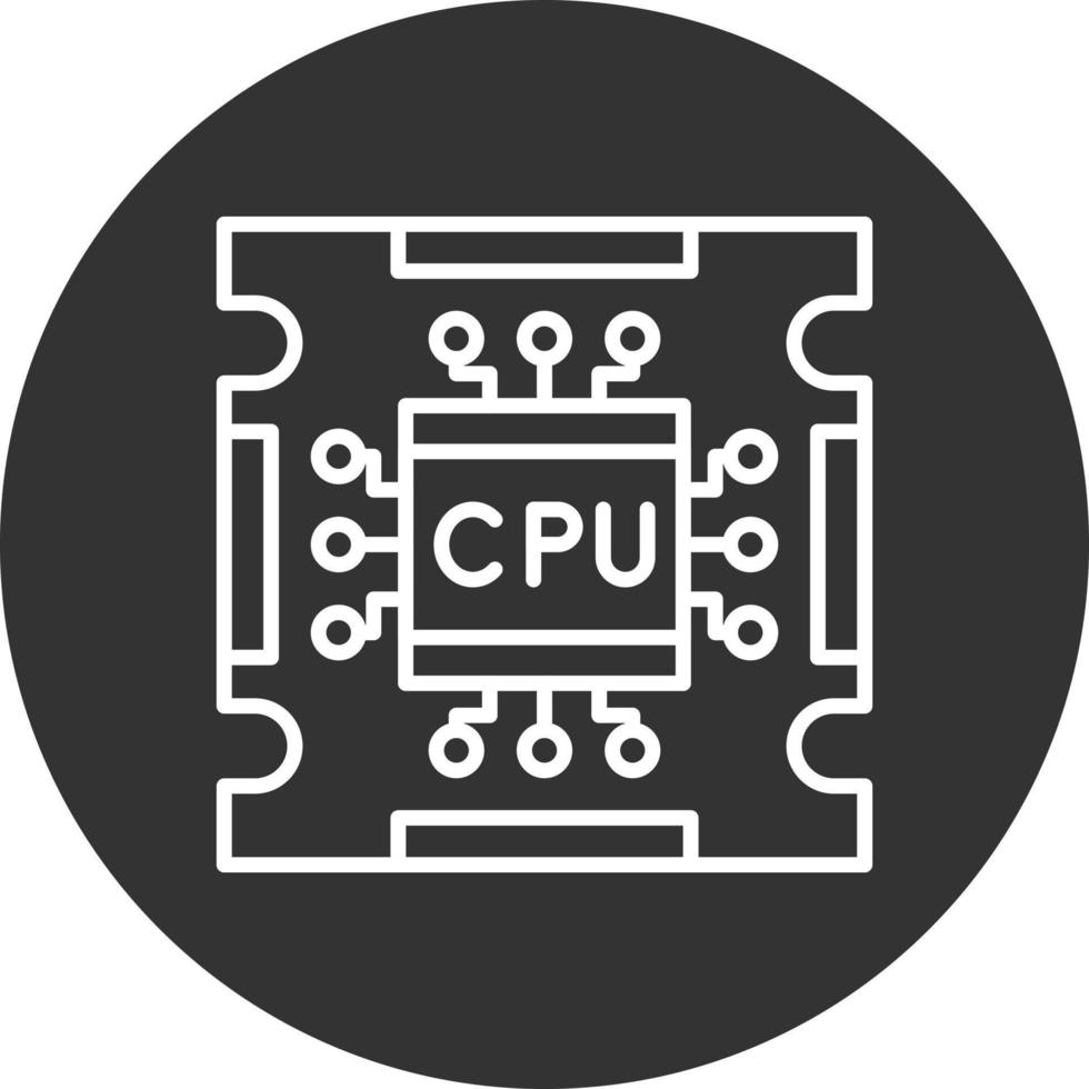 Processor Creative Icon Design vector