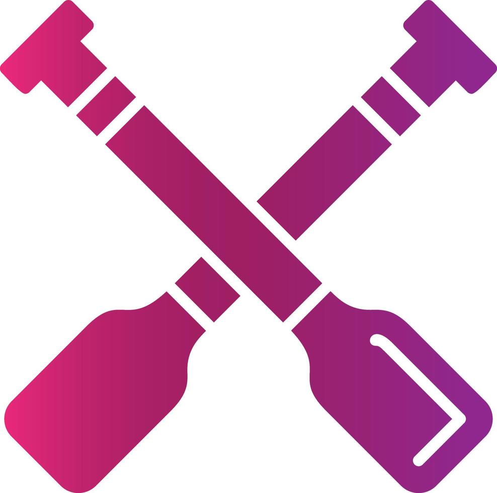 Rowing Creative Icon Design vector