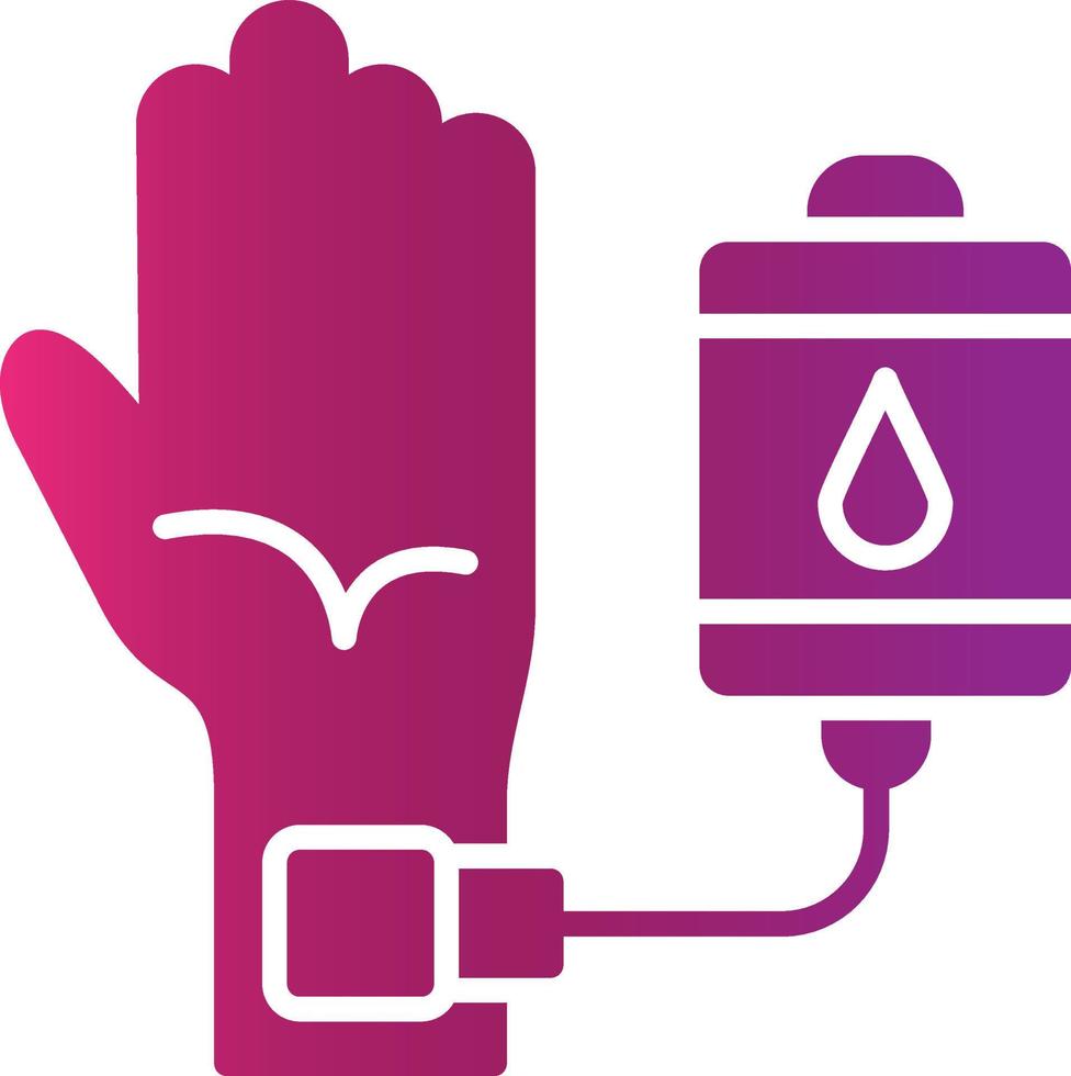 Transfusion Creative Icon Design vector