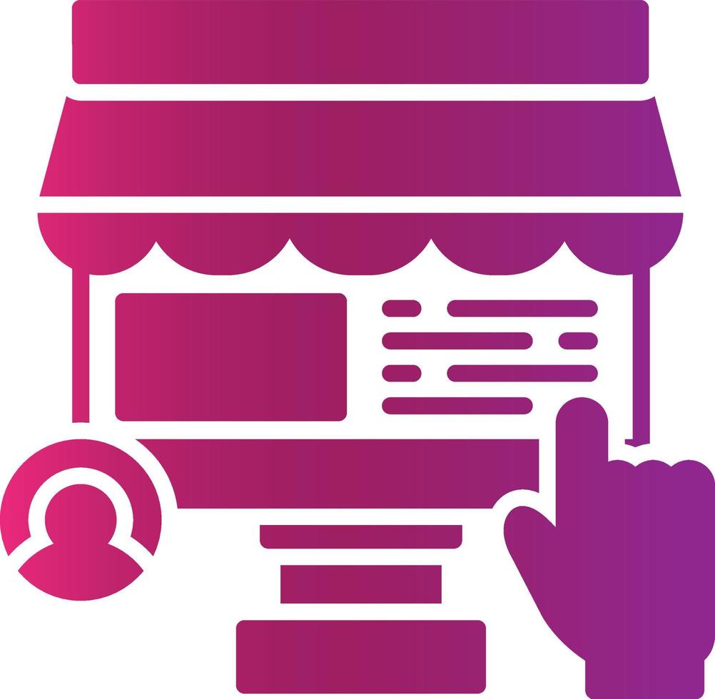 Advertising Creative Icon Design vector