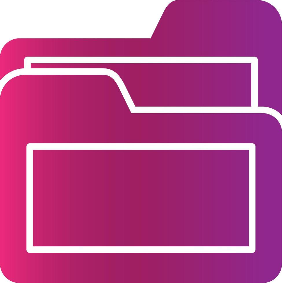Folders Creative Icon Design vector