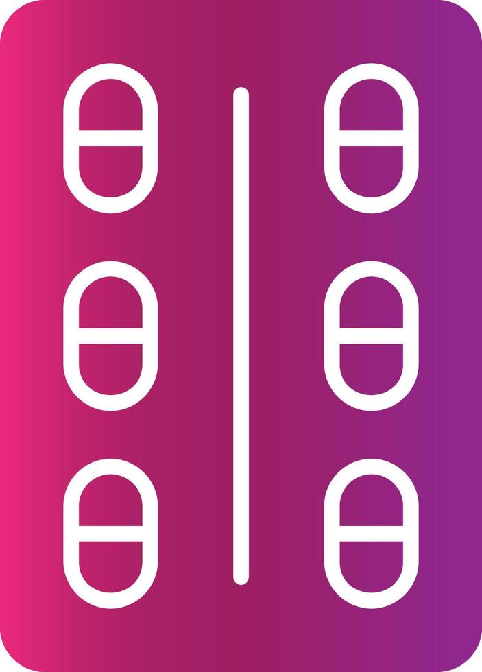 Pills Creative Icon Design vector