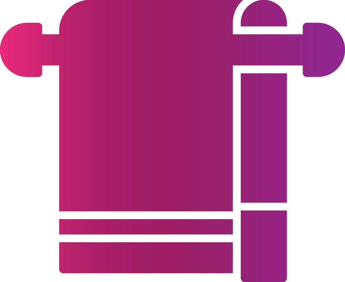 Towel  Creative Icon Design vector