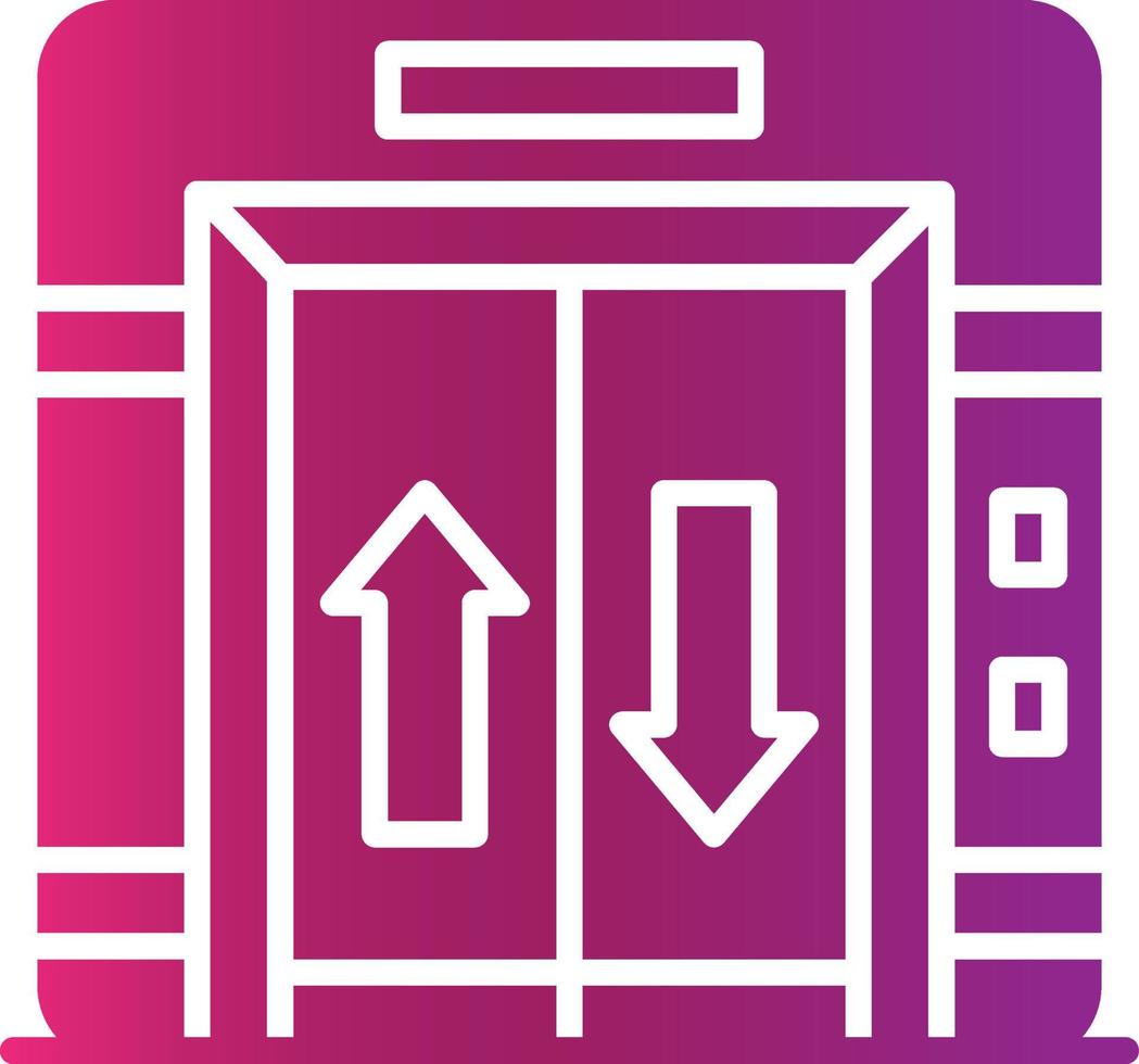 Elevator Creative Icon Design vector