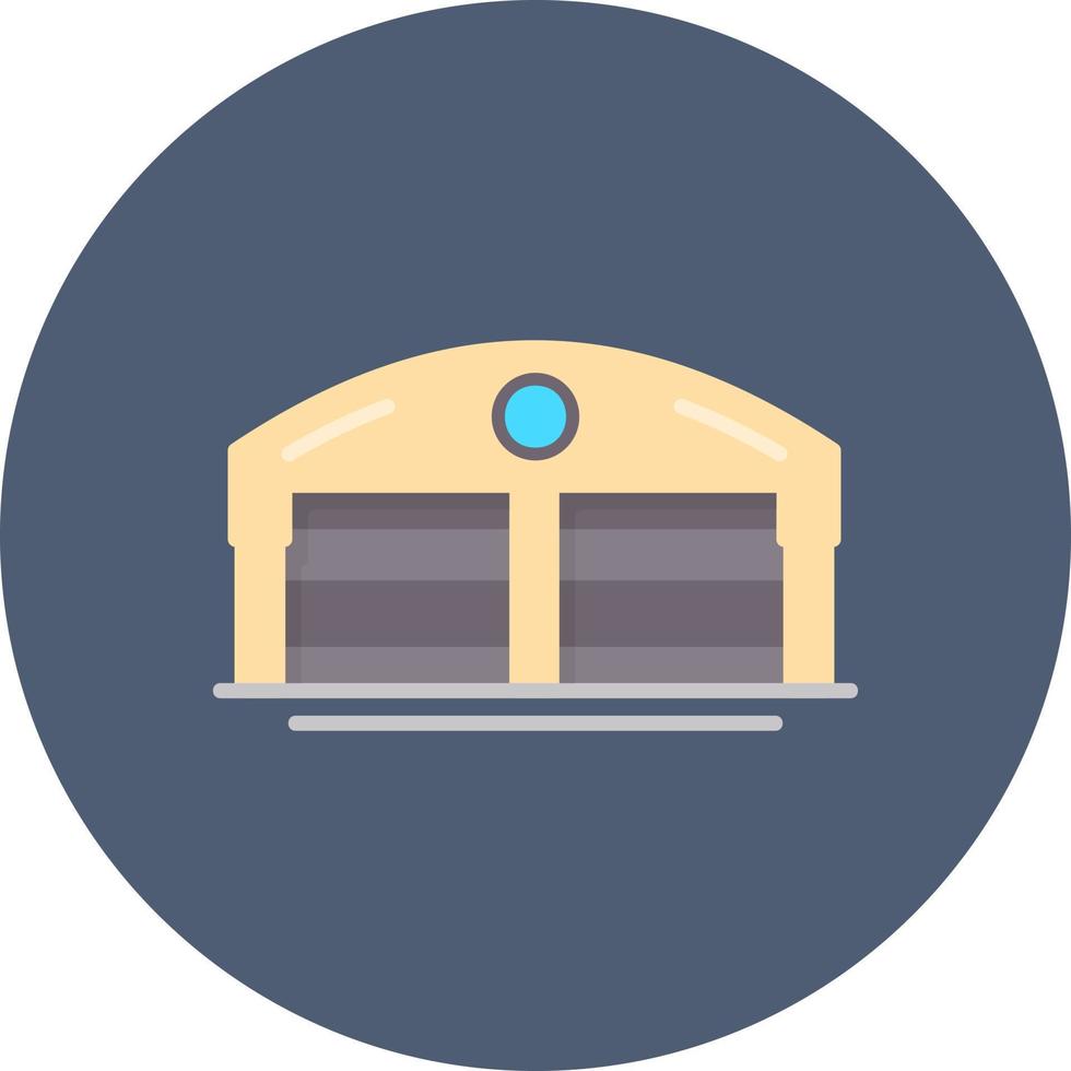 Warehouse Creative Icon Design vector