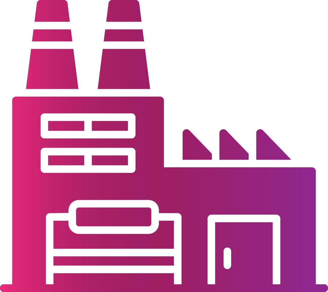 Recycling Plant Creative Icon Design vector