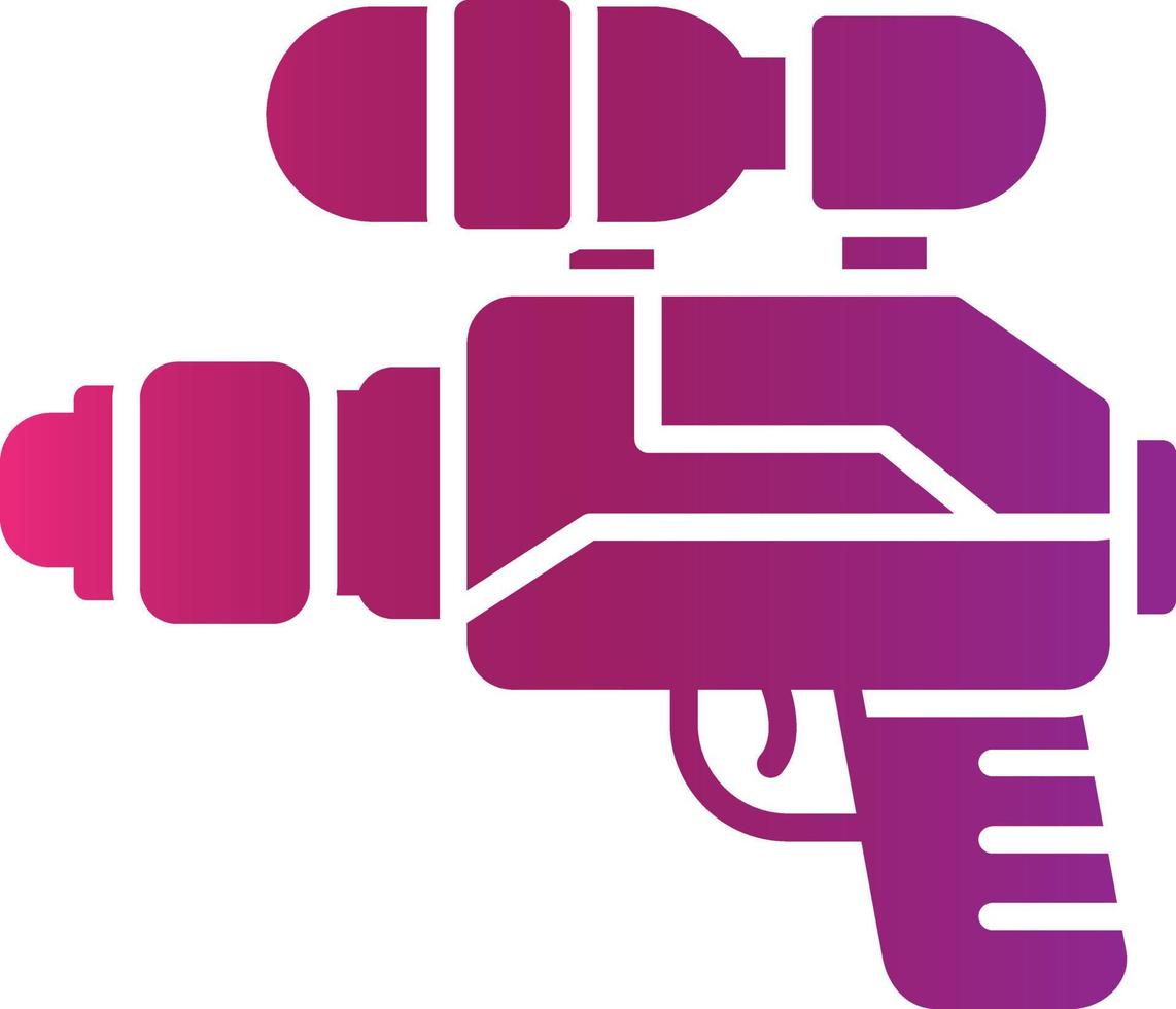 Water Gun Creative Icon Design vector