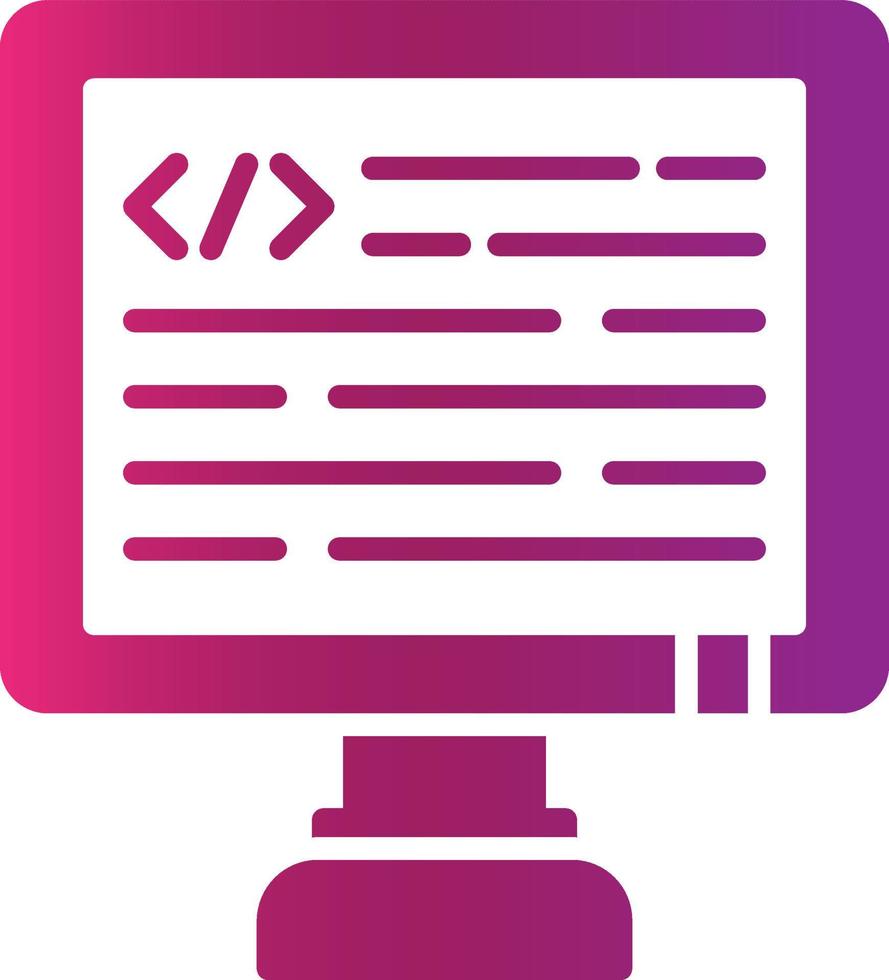 Code Creative Icon Design vector