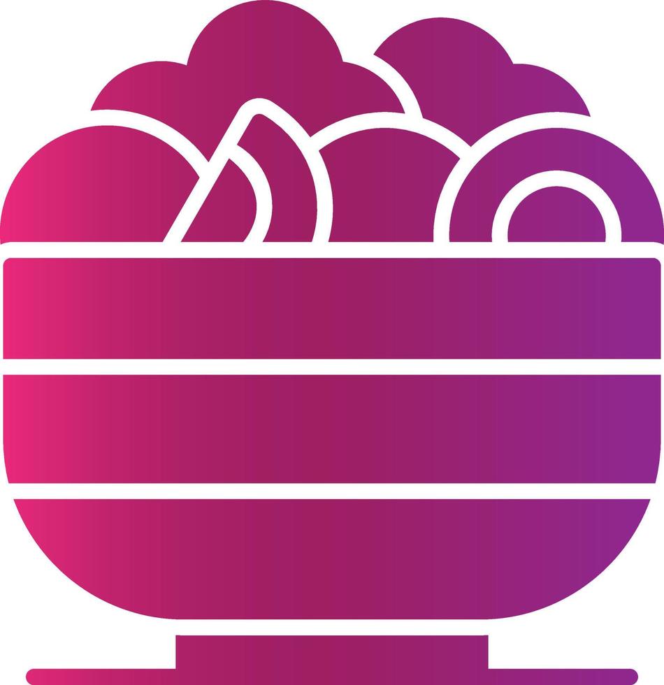 Salad Creative Icon Design vector