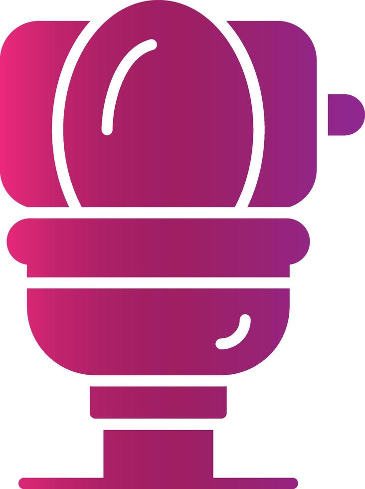 Toilet Creative Icon Design vector