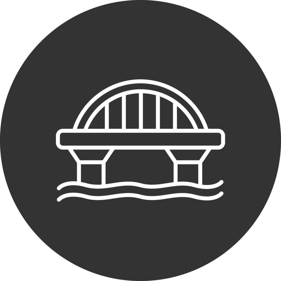 Bridge Creative Icon Design vector