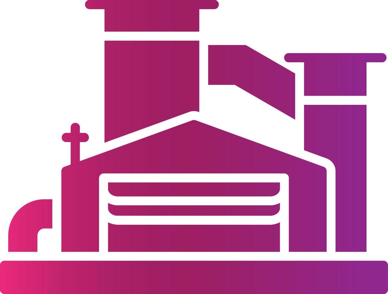 Factory Creative Icon Design vector
