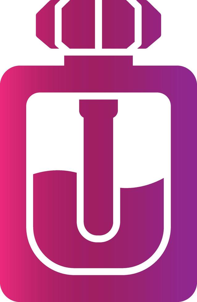 Perfume Creative Icon Design vector