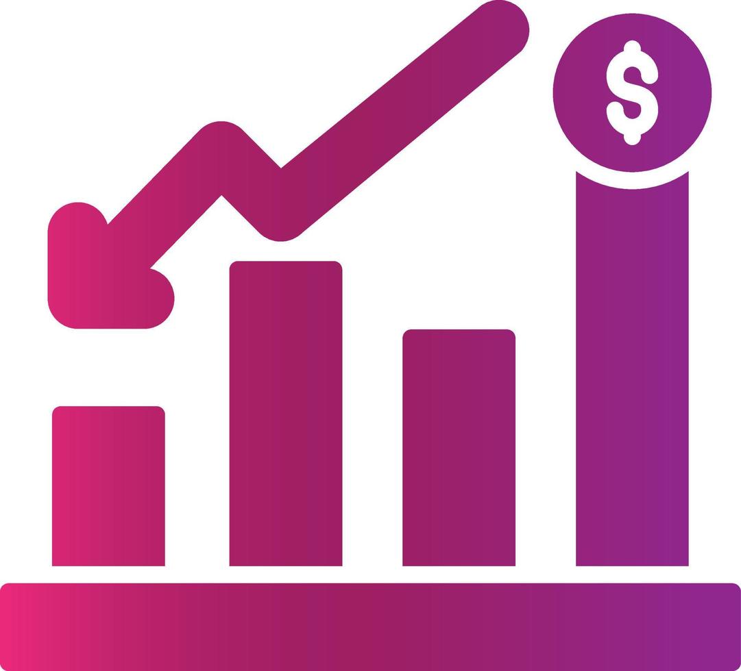 Stats Creative Icon Design vector