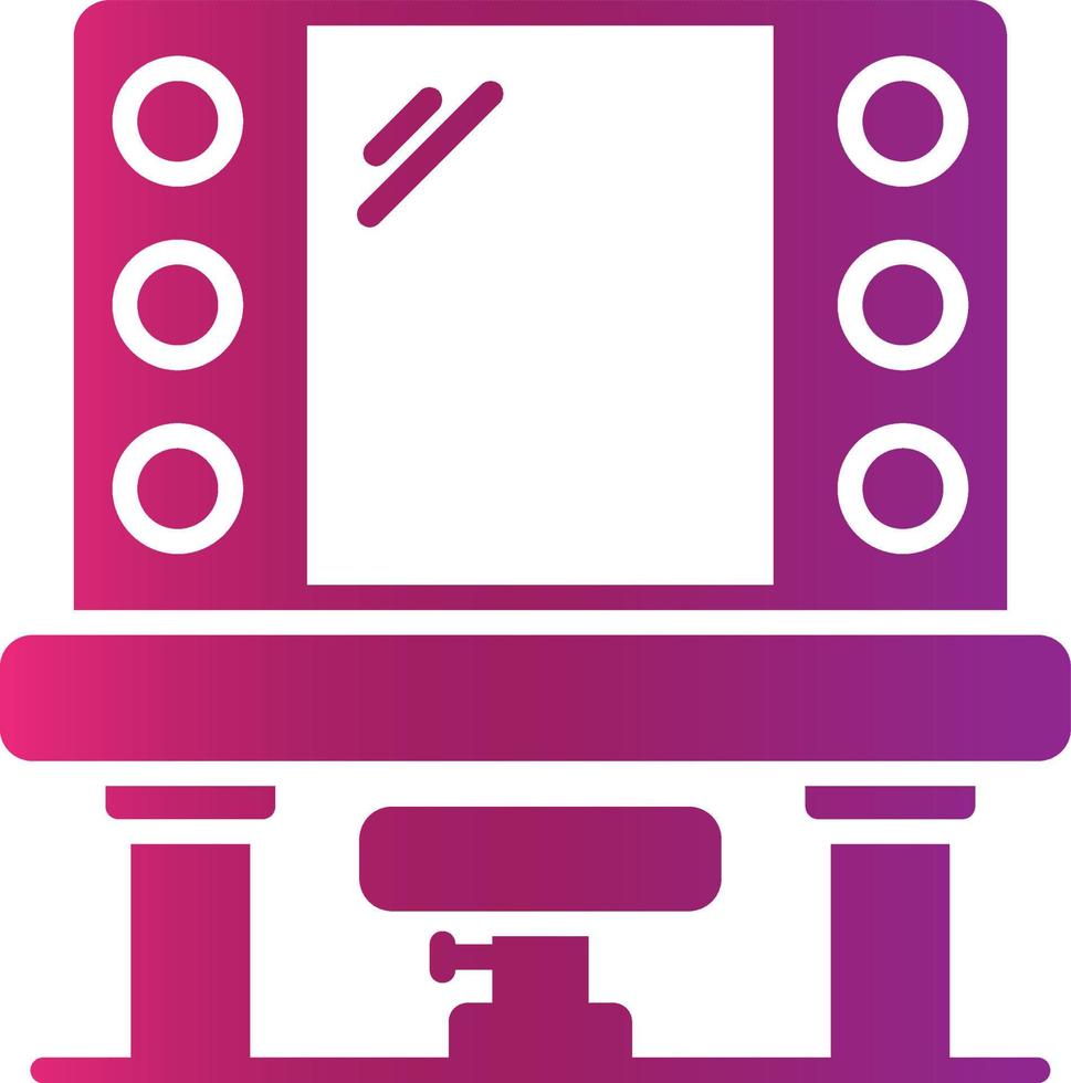 Dressing Room Creative Icon Design vector