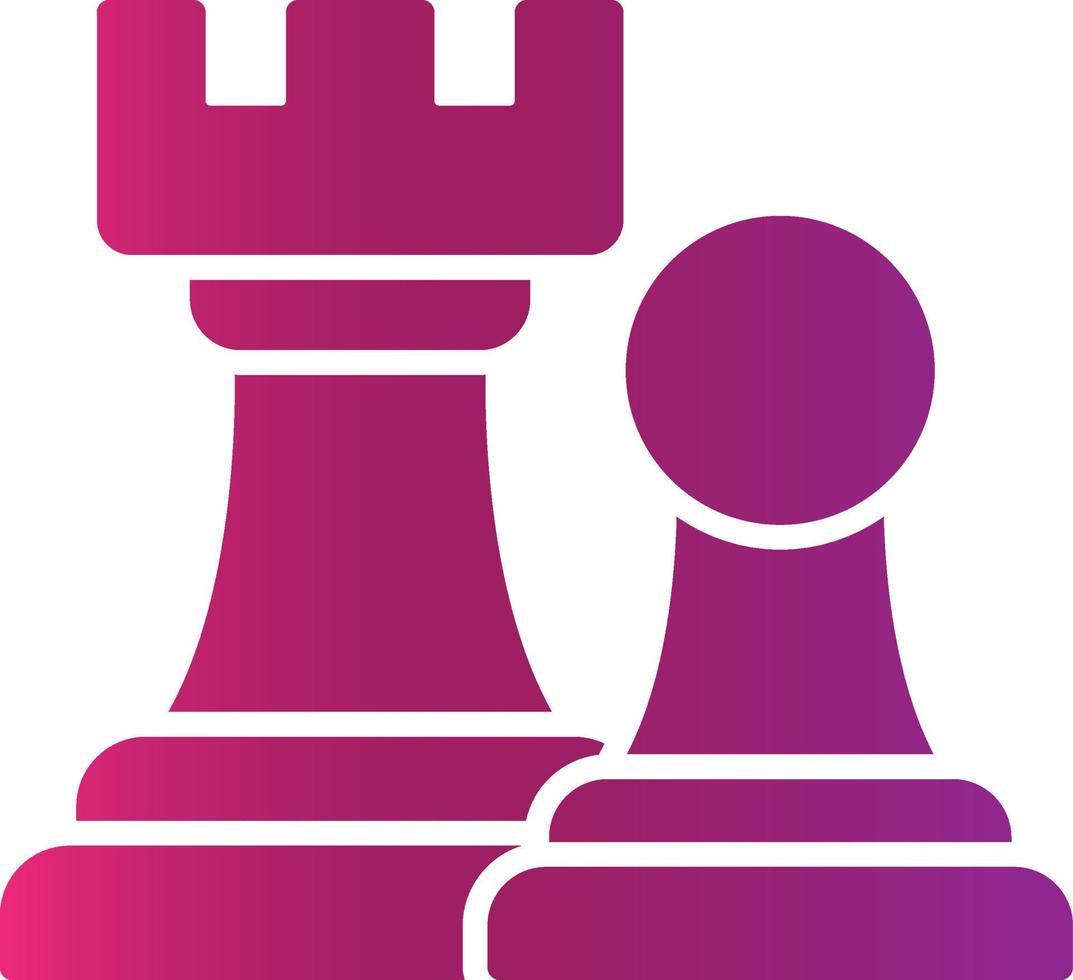 Chess Towers Creative Icon Design vector