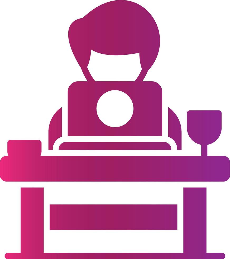 Work From Home Creative Icon Design vector