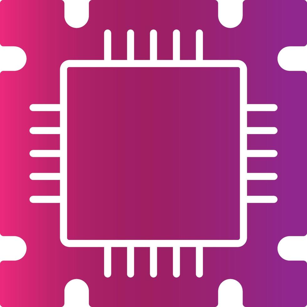 Processor Creative Icon Design vector