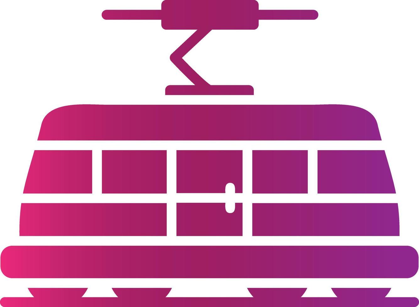 Tram Creative Icon Design vector