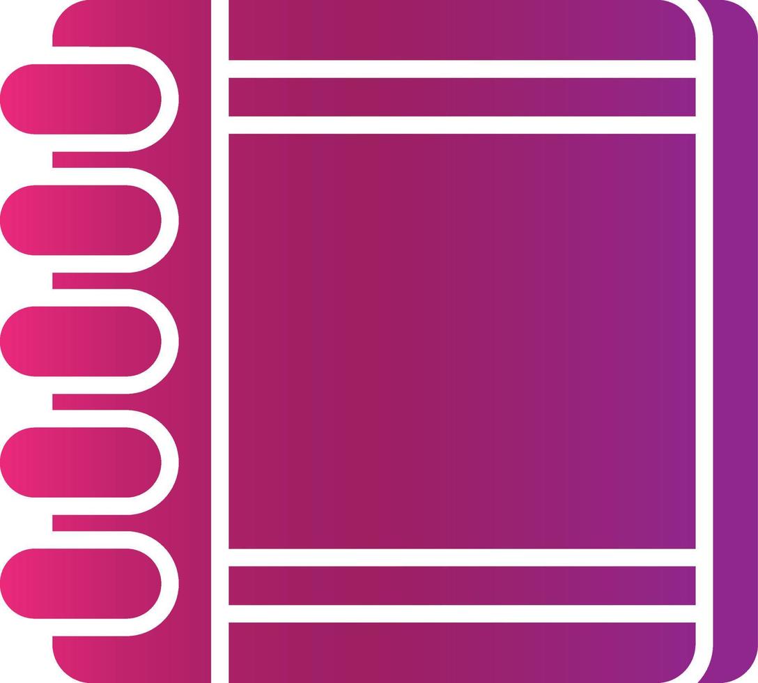 Address Book Creative Icon Design vector