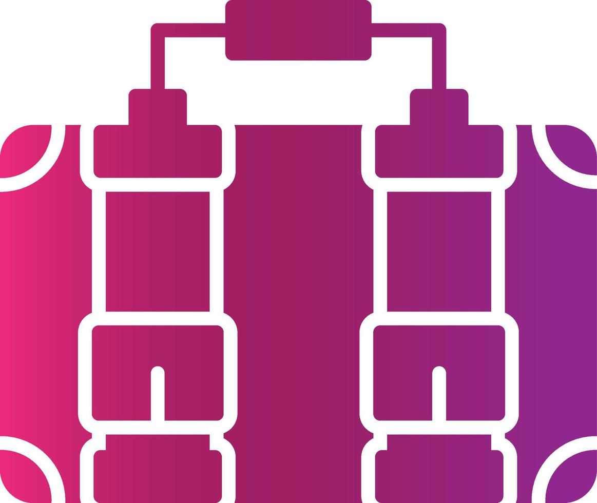 Suitcase Creative Icon Design vector