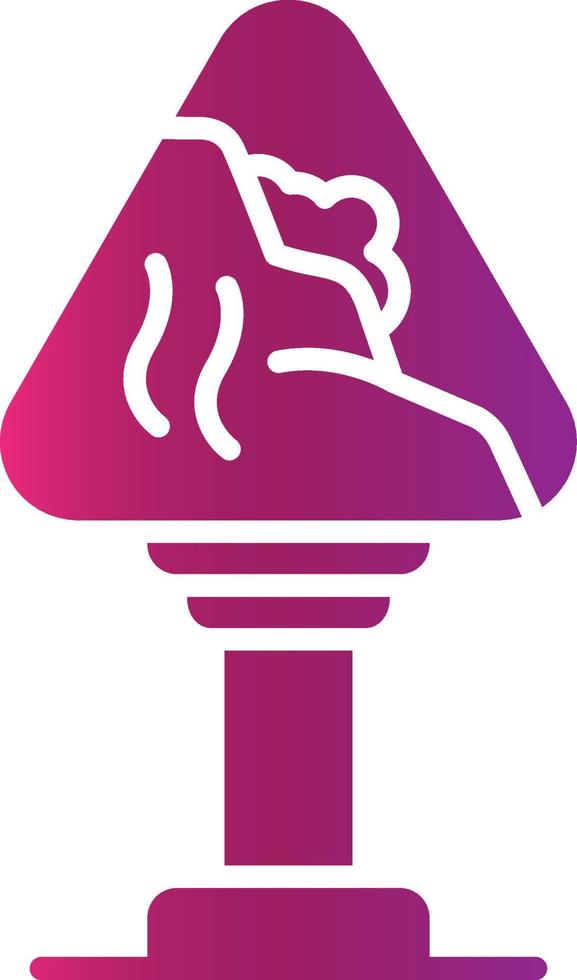Avalanche Sign Creative Icon Design vector