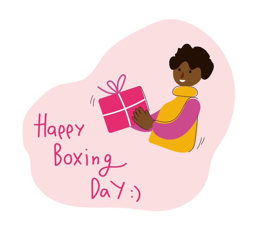 Xmas eve. Boxing day. Christmas gifts. New year celebration, concept