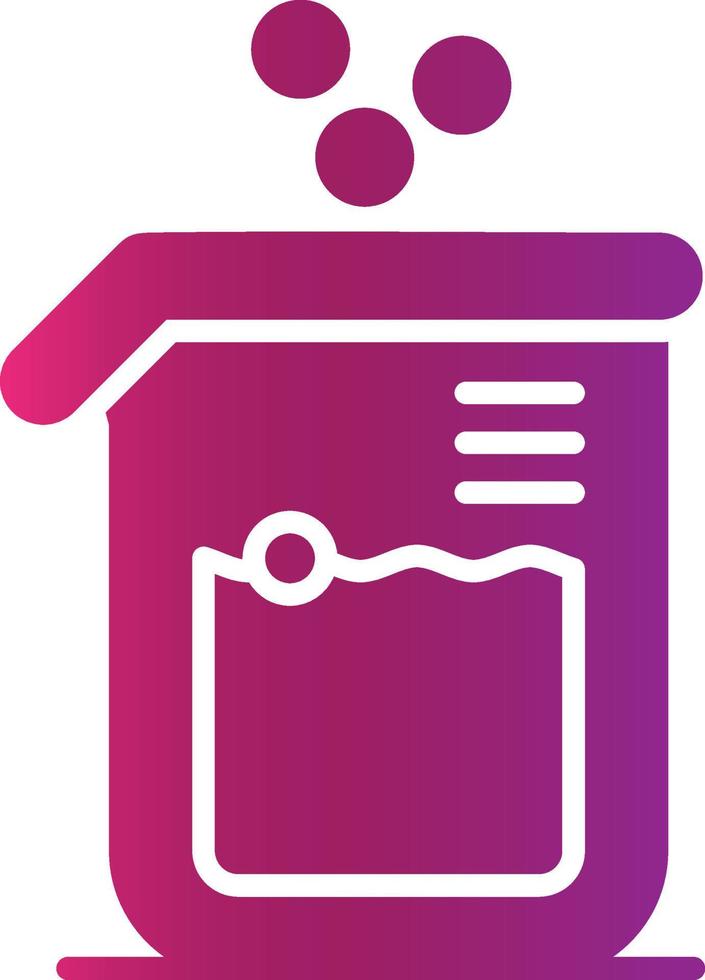 Beaker Creative Icon Design vector