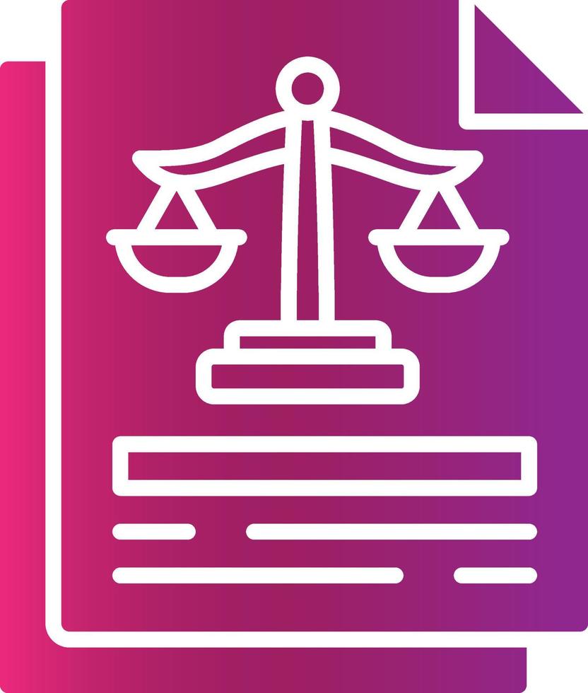 Justice Creative Icon Design vector