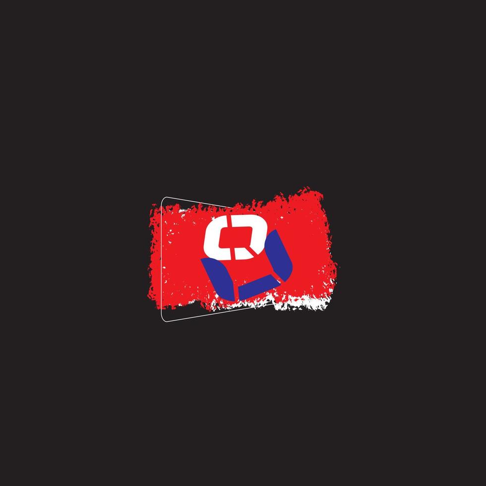 OU Text Logo vector