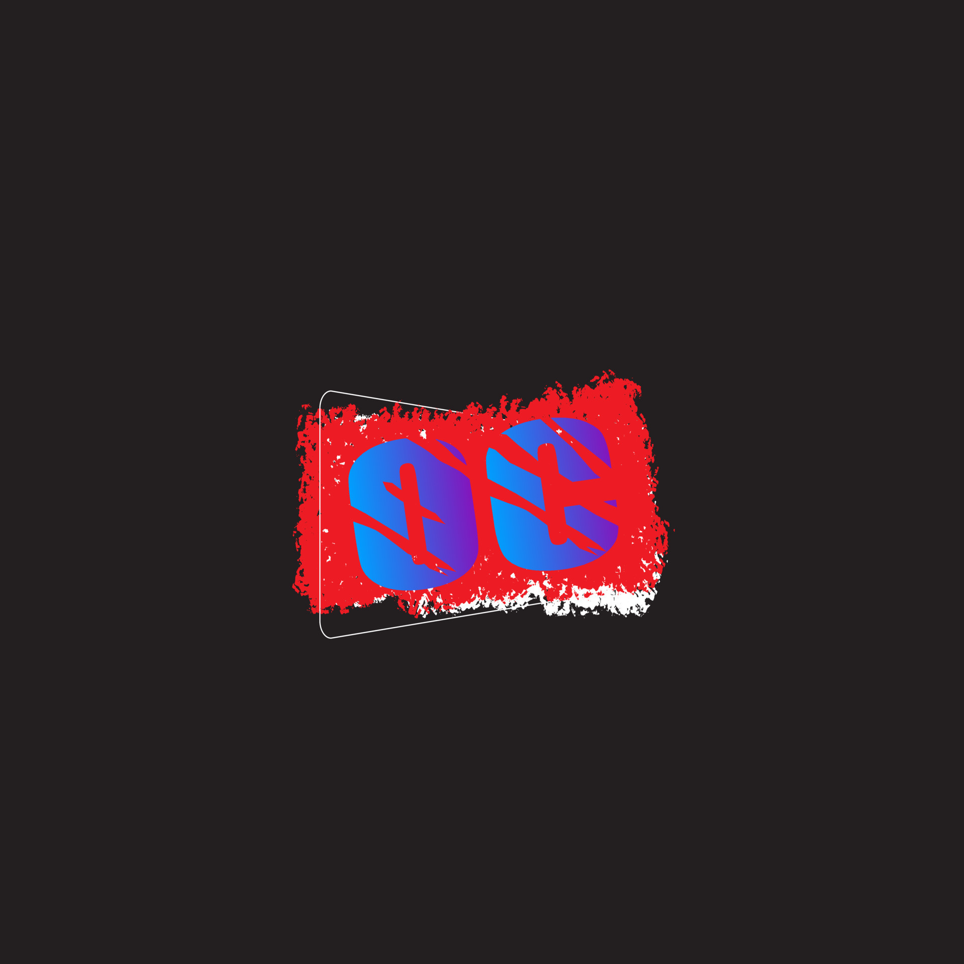 Oc text logo 15971713 vector art at vecteezy