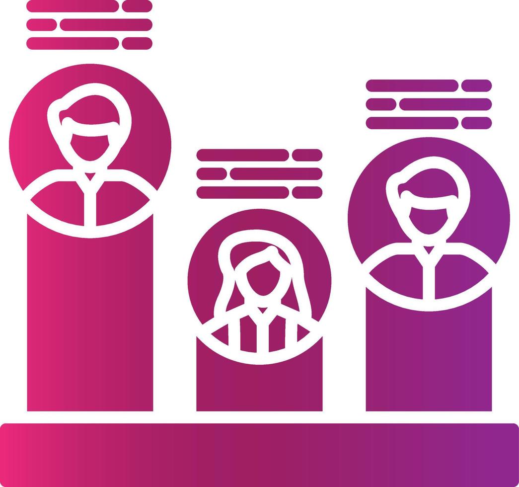 Poll Creative Icon Design vector