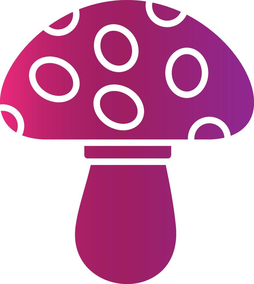 Mushroom Creative Icon Design vector