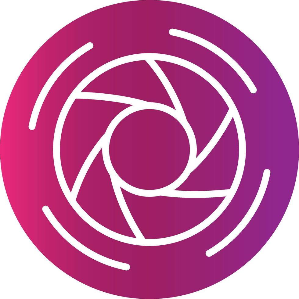 Diaphragm Creative Icon Design vector