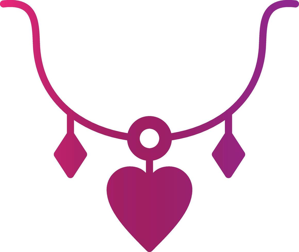 Necklace Creative Icon Design vector