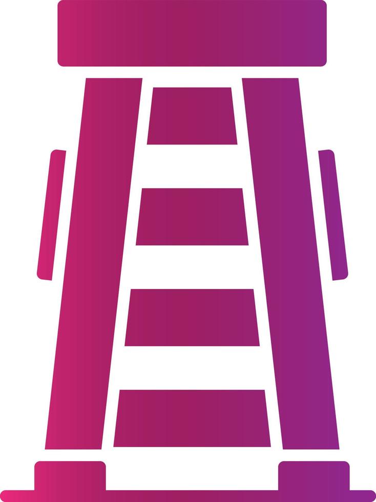 Ladder Creative Icon Design vector