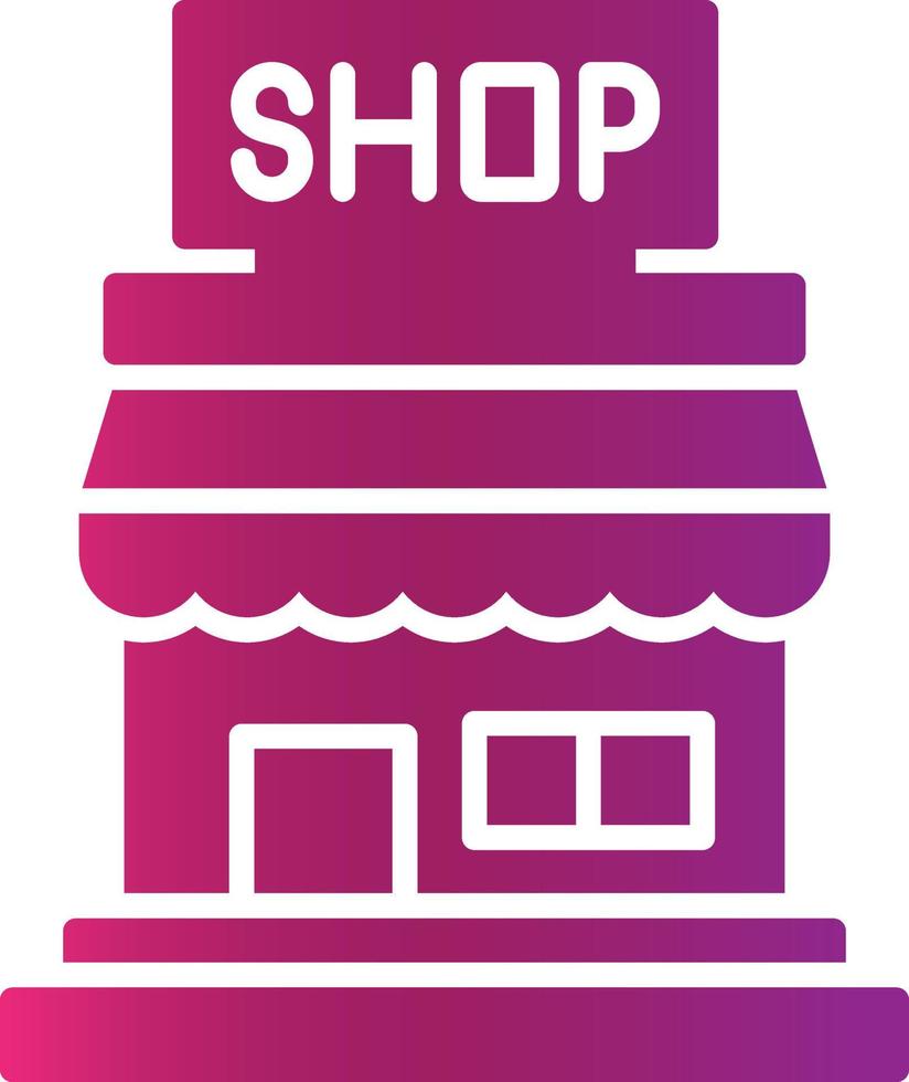 Shop Creative Icon Design vector