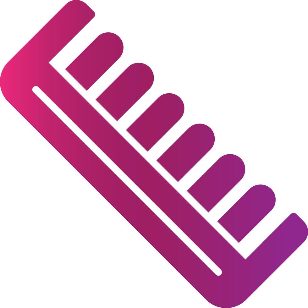 Comb Creative Icon Design vector