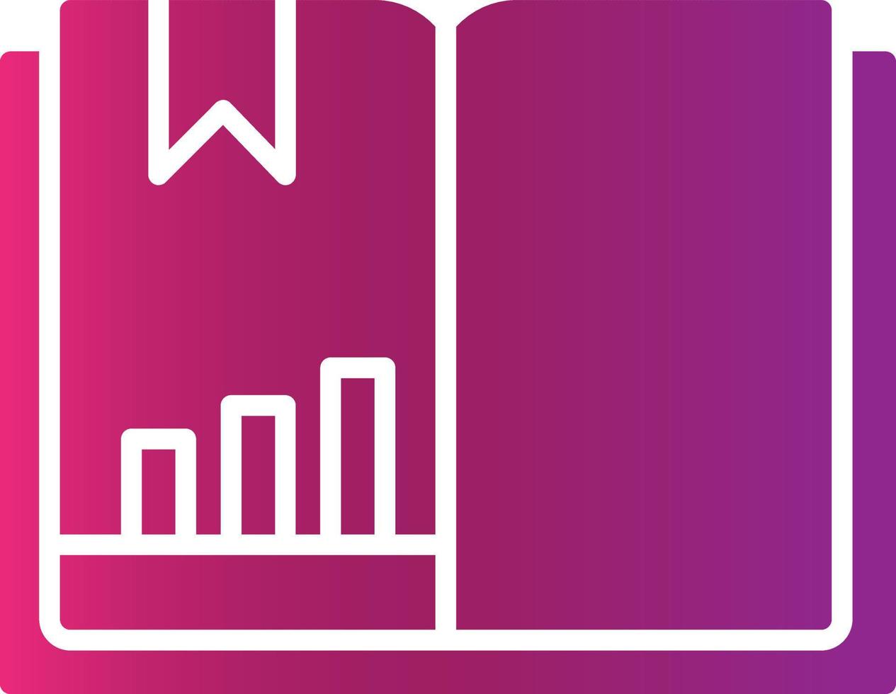 Open Book Creative Icon Design vector